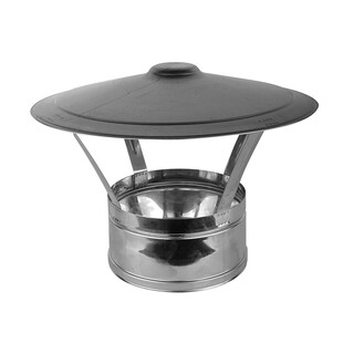 Image of Nedco Regenkap Dubbelwandig Ø80 MM