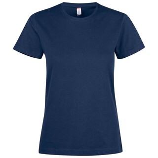 Image of Clique Premium Fashion-t Dames Donkerblauw M