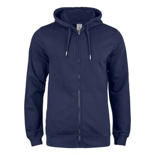 Image of Clique Premium Oc Hoodie Fz Donkerblauw Xs