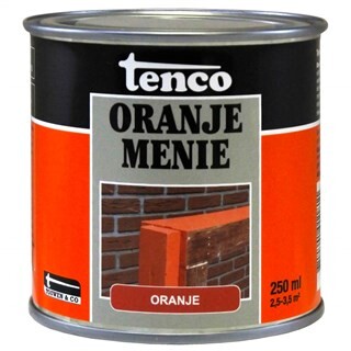 Image of Tenco Oranje Menie Mat Oranje 0,25 Liter