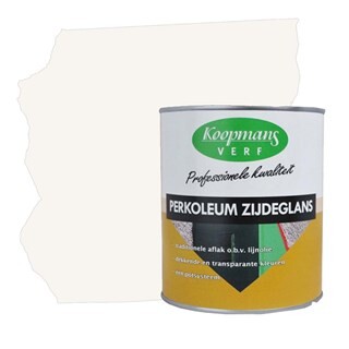 Image of Koopmans Perkoleum Zijdeglans 201 Wit - 0,75L