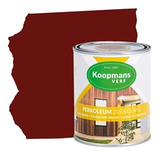 Image of Koopmans Perkoleum Zijdeglans 13 Wijnrood - 0,75 liter