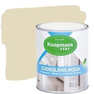 Image of Koopmans Watergedragen Lak - Creme Wit - 0,25 Liter