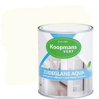 Image of Koopmans Watergedragen Lak - Echt Wit - 0,25 liter