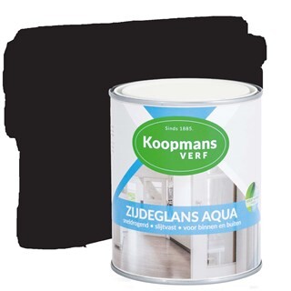 Image of Koopmans Watergedragen Lak - Zwart - 0,25 Liter