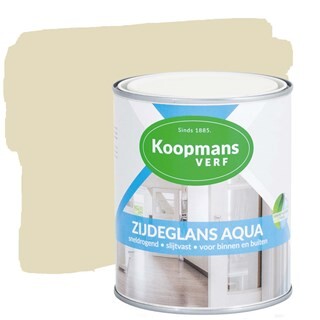 Image of Koopmans Watergedragen Lak - Creme Wit - 0,75 Liter