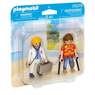 Image of PLAYMOBIL City Life 70079 - DuoPack Dokter en patiAnt