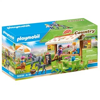 Image of PLAYMOBIL Country 70519 - Pony - Café 