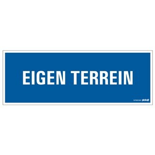 Image of Pickup Bord 33x12cm Eigen Terrein