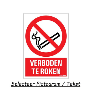 Image of Pickup Combi-bord 23x33 cm Geen Toegang