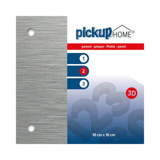 Image of Pickup 3d Home Plaat Alu Sandwich 3 mm 22,5 x 15 cm