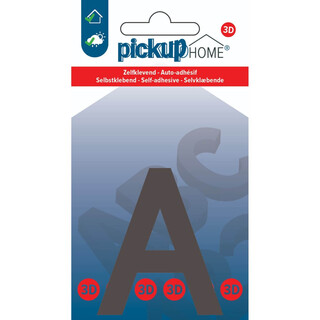Image of Pickup 3d Home Lima 60 mm Grijs C Zelfklevend