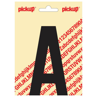 Image of Pickup Plakletter Nobel 120mm Zwart I