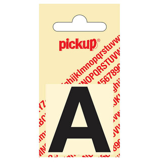 Image of Pickup Plakletter Helvetica 40 mm Zwart V