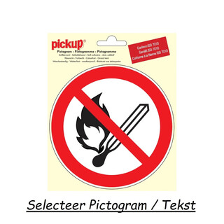 Image of Pickup Pictogram Rond 15cm Veiligheidshelm Dragen