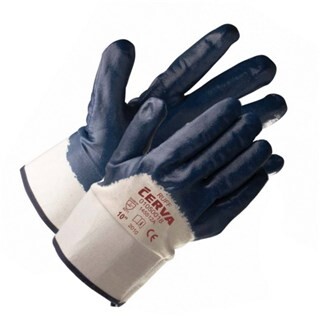 Image of Cerva Werkhandschoenen Nitril Maat 9