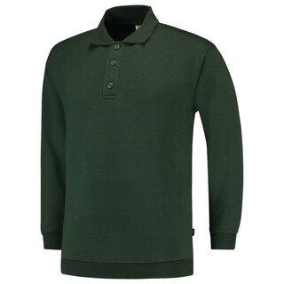 Image of Tricorp Polosweater Boord Bottlegreen 301005 3XL