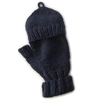 Image of Pure Wool Wanten Gevoerd PA1910 Blauw One Size