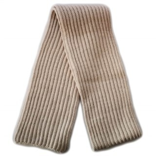 Image of Pure Wool Sjaal PA1915 Ecru One Size