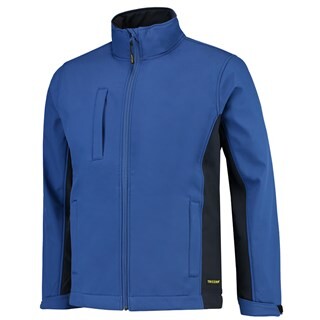 Image of Tricorp Softshell Jas Blauw/Marine Maat M