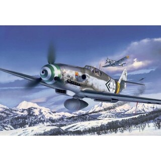 Image of Revell Model Set Messerschmitt Bf109G-6 easy-click-system