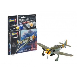 Image of Revell Model Set Focke Wulf Fw190 F-8