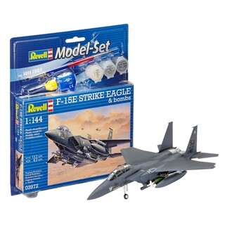 Image of Revell Model Set F-15E Strike Eagle & bombs