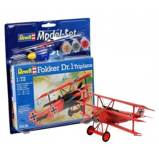 Image of Revell Model Set Fokker DR.1 Triplane