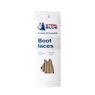 Image of Steel Blue Veters/laces Beige/bruin 140 Cm 2 Paar