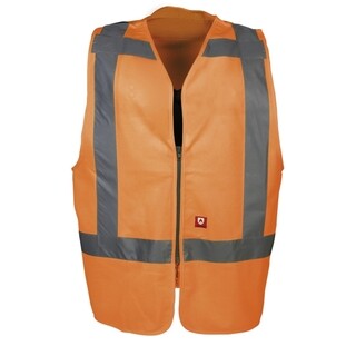 Image of Sioen Hi-Vis Veiligheidshesje RWS 9052 Vlamvertragend Oranje Maat XL