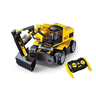 Image of Sluban E7 Graafmachine op wielen