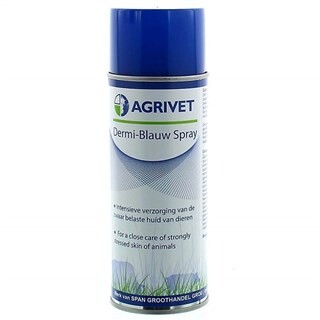 Image of Agrivet Dermi Blauw Spray 400 ML