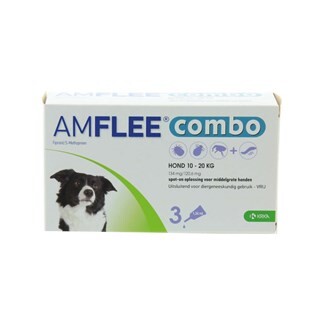 Image of Amflee Combo Hond Medium Van 10-20 Kg - 3 Pipetten