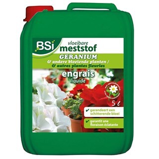 Image of BSI Geranium Meststof 5 Liter