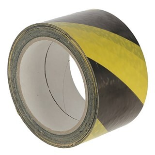 Image of Markeertape Zelfklevend Geel-zwart