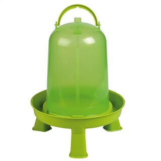 Image of Pluimvee Drinktoren Op Pootjes Groen 10 Liter