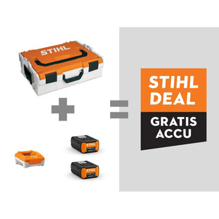 Image of Stihl Battery-Box S, 3 x AP 500 S, AL 501 - ACTIESET