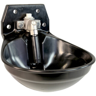 Image of Suevia Drinkbak (Kunststof / Zwart / 3/4" Inox) - Model 12 P