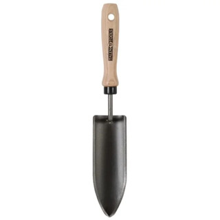 Image of Talen Tools Verplantschepje Gesmeed Staal Smal Professioneel Essenhouten Handvat