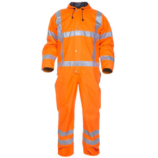 Image of Hydrowear Regenoverall Ureterp Oranje Maat S