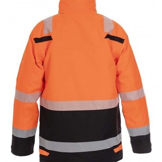 Image of Hydrowear Winter Parka Utah RS Line Oranje/Blauw - 5XL