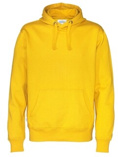 Image of Cottover Hoodie Man Geel S (GOTS)