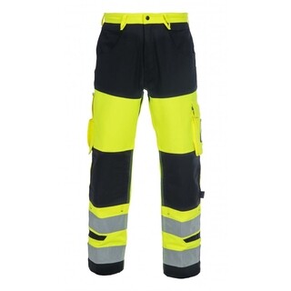 Image of Hydrowear EN20471 Broek Hertford Trendy Hi-Vis Geel/Zwart - 46