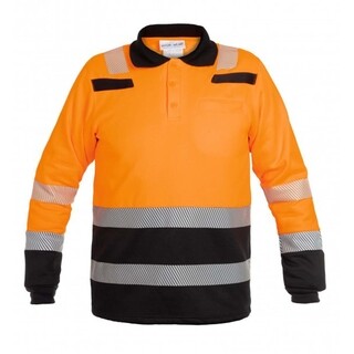 Image of Hydrowear Sweater Tokio Trendy Hi-Vis Oranje/Zwart - XL