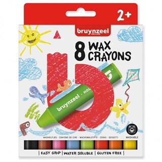 Image of Bruynzeel Kids 8 waskrijtjes