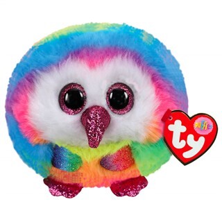 Image of TY Teeny Puffies Owen Owl 10 CM