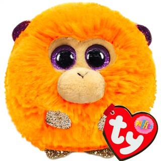 Image of TY Teeny Puffies Coconut Monkey 10 CM