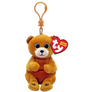 Image of Ty Beanie Babies Bellies Clip Duncan Bear 10cm