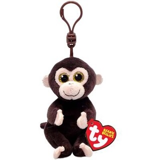 Image of Ty Beanie Babies Bellies Clip Matteo Monkey 10cm
