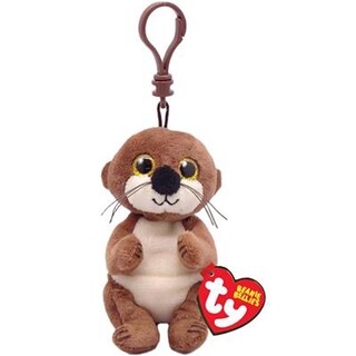 Image of Ty Beanie Babies Bellies Clip Mitch Otter 10cm